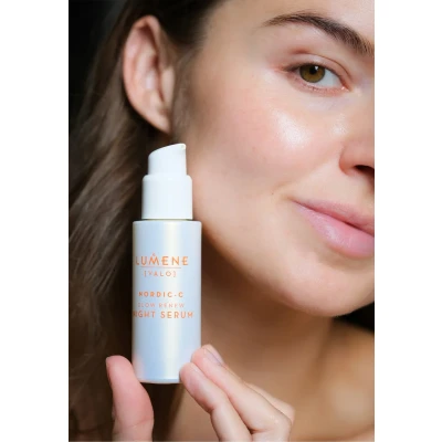 Abbildung von Lumene Nordicc GLOW Night Serum Serum, Damen, Größe: 30 ml,
