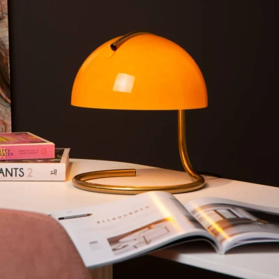 Abbildung von LUCIDE CATO Table lamp Ø 23,5 cm 1xE27 Orange