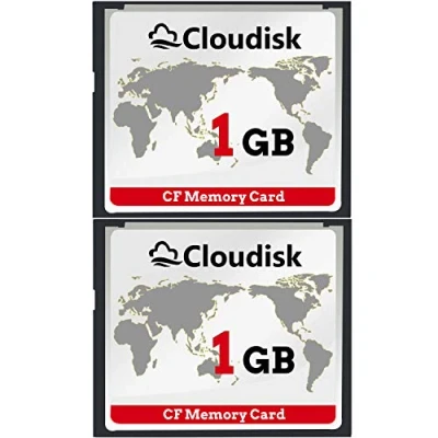 Abbildung von Cloudisk Pack von 2 Compact Flash Card (1GB)