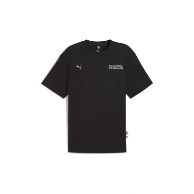 Abbildung von Puma Scuderia Ferrari Lifestyle Tshirt print, Herren, Größe: Small, Black