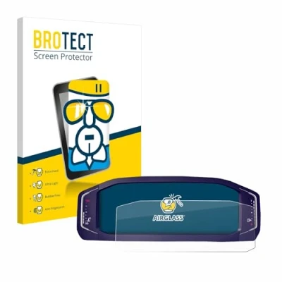 Abbildung von BROTECT Schutzglas für Volkswagen Passat B8 Digital Cockpit 10,25&quot; Schutzfolie Panzer Folie Glas [Extrem Kratzfest 9H, Anti Fingerprint,
