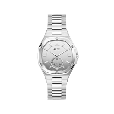 Abbildung von Guess Octavia Uhr silvercoloured, Größe: One Size, Silver coloured