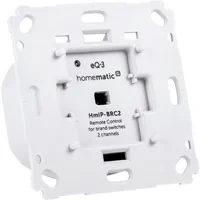 Abbildung von Smart Home Wandtaster für Markenschalter 2fach (HmIP BRC2)