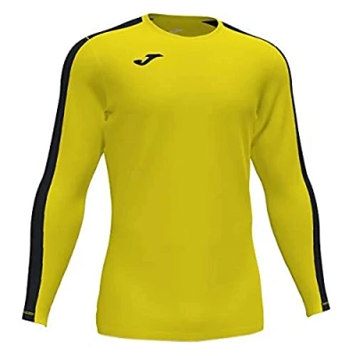 Abbildung von Joma Jungen Academy Langarm T Shirt, Gelb/Schwarz, XXS