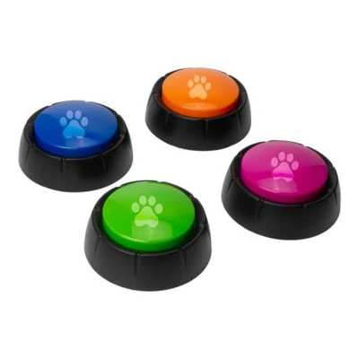 Abbildung von The Source Outdoor Spielzeug Hundeknöpfe mit Aufnahmefunktion Hunde Buttons für Hundetraining im