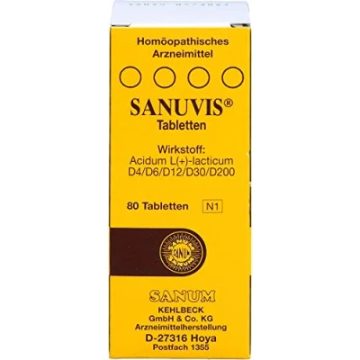 Abbildung von Sanuvis Tabletten 80 St