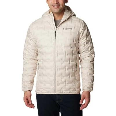 Abbildung von Columbia Delta RIDGE Hooded Jacket Daunenjacke, Herren, Größe: XL, Dark stone