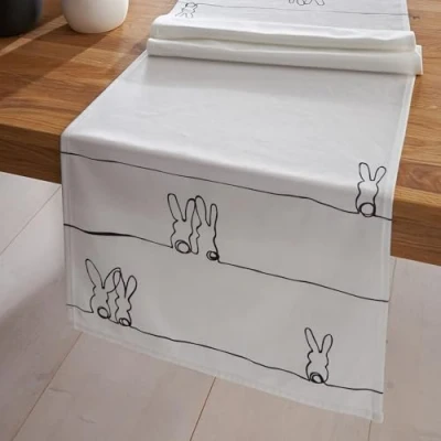 Abbildung von FRANK FLECHTWAREN Tischläufer Line Art