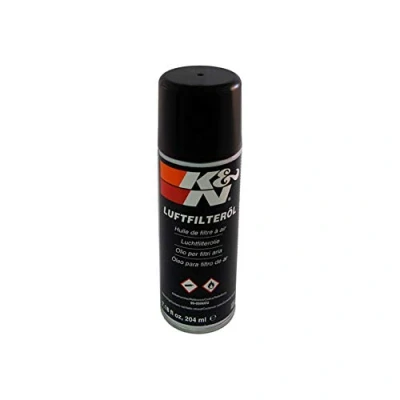 Abbildung von K&amp;N 99 0518EU KFZ und Motorrad Air Filter Oil 14.36 fl oz/408 ml Aerosol Spray Non US, Schwarz