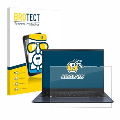 Abbildung von BROTECT Schutzglas für ASUS ZenBook S 13 Flip OLED Schutzfolie Panzer Folie Glas [Extrem Kratzfest 9H, Anti Fingerprint, Ultra Transparent]