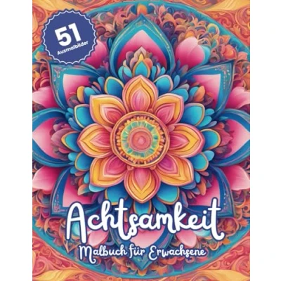 Abbildung von Ein Ausmalbuch für mehr Achtsamkeit. Meditatives Ausmalen zur Entspannung, zum Stressabbau und Ausgeglichenheit.