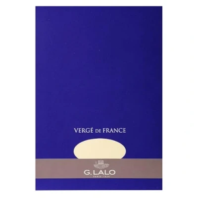 Abbildung von G. Lalo 12716L Schreibblock Vergé de France (perfekt für Ihre Einladungen, säurefrei, DIN A4, 21 x 29,7 cm, 50 Blatt, 100 g, elfenbein)