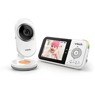 Abbildung von VTech BM3254 Babyphone Video Clear Plus Nachtlicht und Wiegenlied Display 2,8 Zoll Audio Version FR