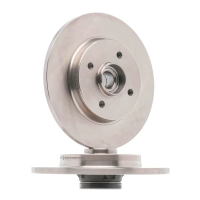 Abbildung von FERODO PREMIER DDF1735 1 Bremsscheibe 268 12 4 voll mit ABS Sensorring, Radlager CITROËN: C4 I Grand Picasso, II Schrägheck, Picasso