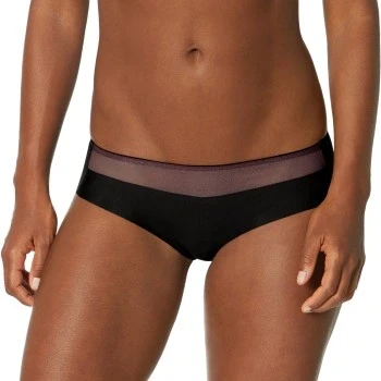 Abbildung von Sloggi 2P Oxygene Infinite Hipster Schwarz Large Damen