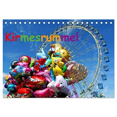 Abbildung von Kirmesrummel (Tischkalender 2025 DIN A5 quer), CALVENDO Monatskalender