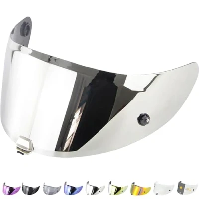Abbildung von Everalo Kompatibel mit Hjc Rpha 70 Visier 11 Hj26 Pinlock und Tearoff Ready Helmvisier Anti Kratzer Beschlag (Verspiegelt)