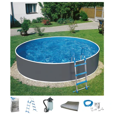 Abbildung von my POOL BWT Rundpool &quot;inkl. umfangreichem Zubehör&quot;, (Set, 6 tlg.), tlg., ØxH: 360x110 cm