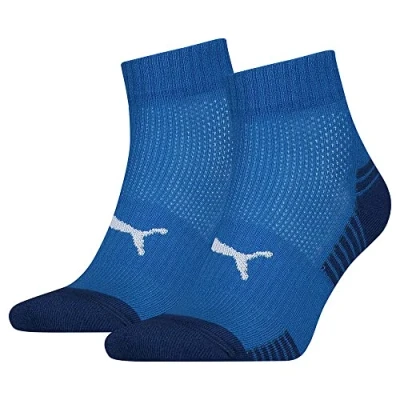 Abbildung von PUMA Sport gepolsterte Quarter Socken 2er Pack Blau