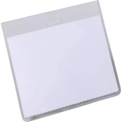 Abbildung von DURABLE Namensschilder transparent 9 cm x 6