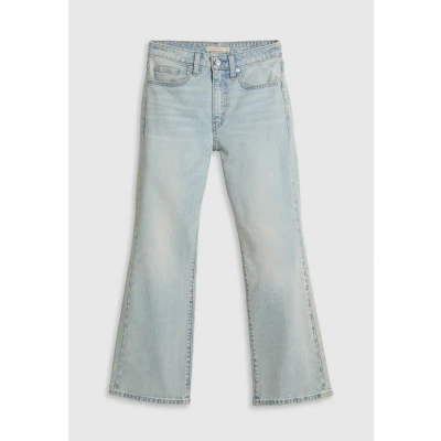 Abbildung von Levi&#039;s 725 Authentic KICK BOOT Jeans Bootcut, Damen, Größe: 24x27, Light blue denim