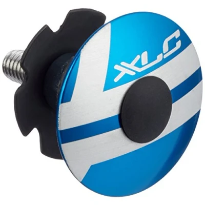 Abbildung von XLC Unisex Erwachsene Zubehör A Head Plug AP S01 Alu 1 1/8 Zoll, Blau, One Size