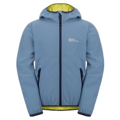 Abbildung von Jack Wolfskin Fourwinds Outdoorjacke für Kinder, Größe: 92, Elemental blue