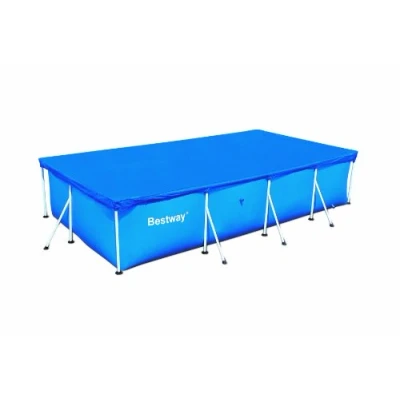 Abbildung von Bestway Pool Abdeckplane 404x214cm für Frame Pools 58107