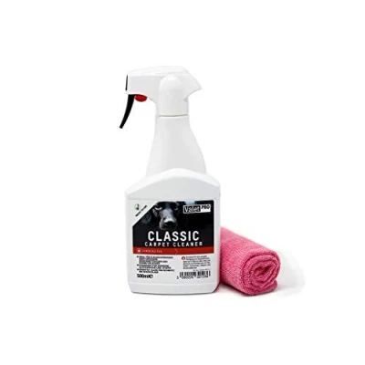 Abbildung von detailmate ValetPro Teppich und Polsterreiniger Classic Carpet Cleaner 0,5L Sprayflasche + Gratis Mikrofasertuch 40x40cm