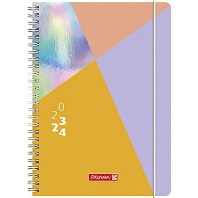 Abbildung von BRUNNEN Schülerkalender „Intoxicate“ 2023/2024 2 Seiten = 1 Woche A5 mehrfarbig