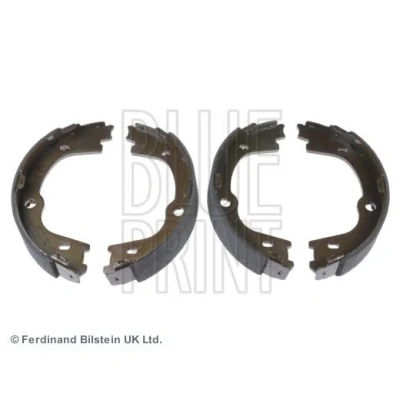 Abbildung von BLUE PRINT ADG04174 Handbremsbeläge Hinterachse HYUNDAI: H 1 Travel, Cargo, / Starex MPV