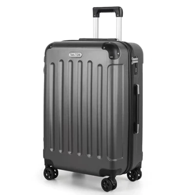 Abbildung von TANTOMI Koffer Groß, Reisekoffer, Hartschalenkoffer Trolley mit Rollen, 3 Stelliges Codeschloss, Zahlenschloss Teleskopgriff, Suitcase für Reisen Geschäft