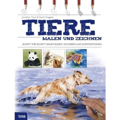 Abbildung von Tiere malen und zeichnen: Schritt für Anleitungen, Techniken Kompositionen