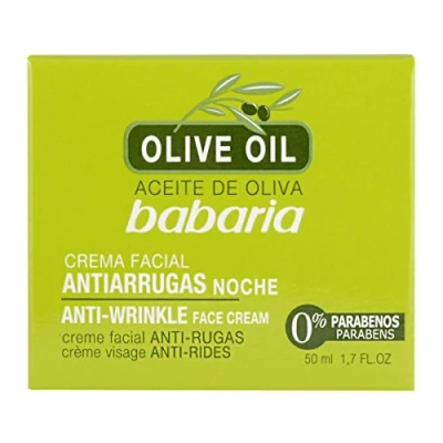 Abbildung von Babaria Aceite de Oliva Crema Facial Antiarrugas Noche 50 ml