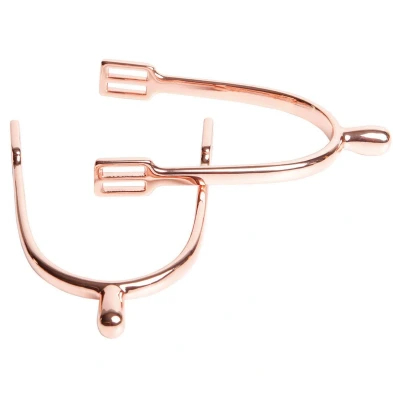 Abbildung von Harry&#039;s Horse Sporen Knopf Edelstahl Rosegold D20 Roségold