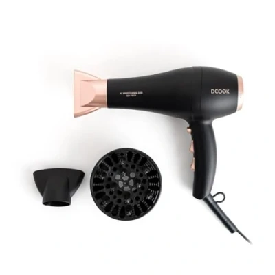 Abbildung von DCook Gallery Professioneller Haartrockner, AC Motor, 2400 W, Schwarz