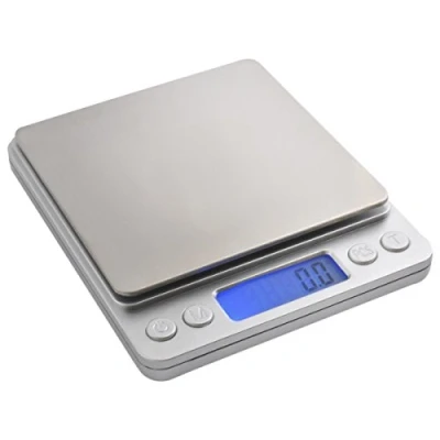 Abbildung von Juwelierwaage Feinwaage Digitale Küchenwaage 2kg Goldwaage Präzisionswaage Digitalwaage 3465