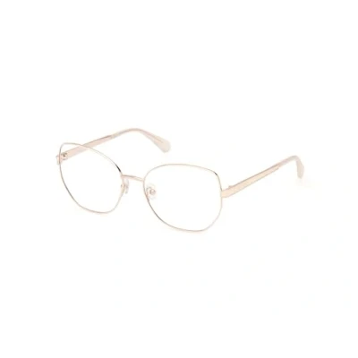 Abbildung von MAX&amp;Co Damen MO5140 025 Rahmen von BRILLEN Metall Elfenbein Rund Normal