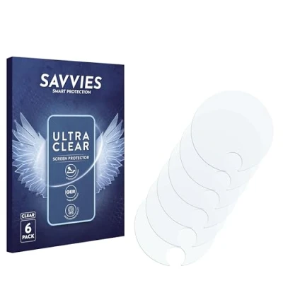 Abbildung von Savvies 6 Stück Schutzfolie für Dyson V15 Displayschutz Folie Ultra Transparent