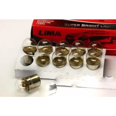 Abbildung von 10 x (Stück) ba15s Lampe Lima P5W 5 Watt 12V Auto Glühbirne Angebot neu OVP