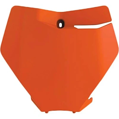 Abbildung von Polisport KTM SX,SX F,XC,XC F Startnummerntafel Vorne Orange Modelles 2019 20