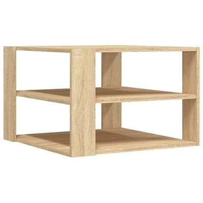 Abbildung von vidaXL Couchtisch Sonoma Eiche 59,5x59,5x40 cm Holzwerkstoff (1 St)