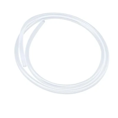 Abbildung von LAVMHAB Silikonschlauch 4mm ID x 8mm OD 1.5 Meter Länge, Lebensmitteltaugliche Schläuche Flexibler Schlauch Klar Wasser Luft Rohre für die Pumpe übertragen