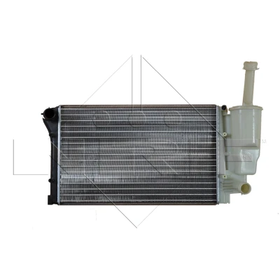 Abbildung von NRF EASY FIT 58170 Kühler, Motorkühlung Aluminium 500 322 23 mit Anbauteilen Kühlrippen mechanisch gefügt FIAT: Panda II Schrägheck