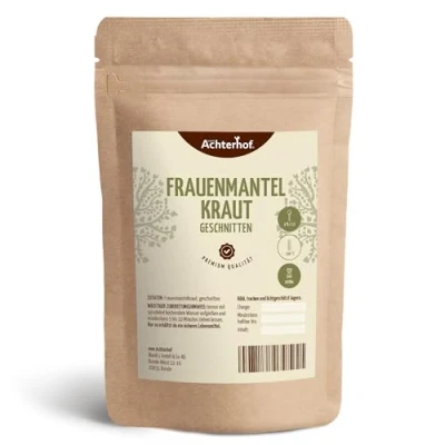 Abbildung von Frauenmantelkraut 1000g getrocknet und geschnitten 100% naturreine Frauenmantelblätter Ideal als Teeaufguss vom Achterhof