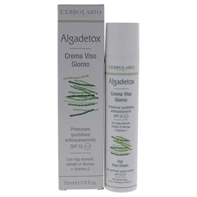 Abbildung von L&#039;Erbolario ALGADETOX Tagescreme für das Gesicht LSF 15, 50 ml