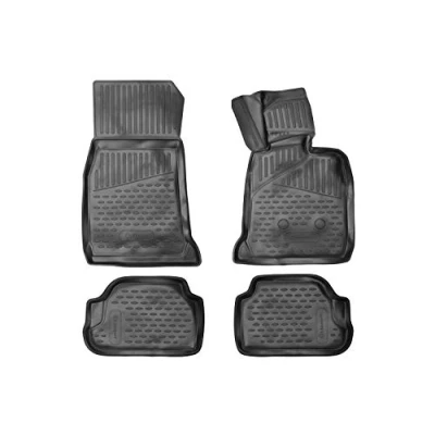 Abbildung von Element Passgenaue Premium Antirutsch Gummi Fußmatten BMW Series 2 F22 2013 Rechtsgeschteuert UK Market