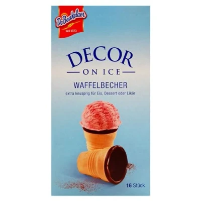 Abbildung von DeBeukelaer Decor on Ice Waffelbecher, 21er Pack (21 x 60g)