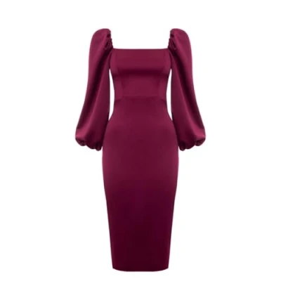 Abbildung von Swing Fashion Damen Giselle Cocktail Dress, Braun, 42 EU