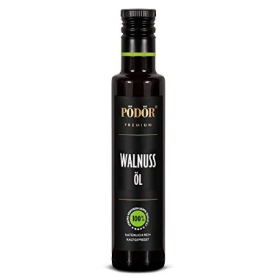 Abbildung von PÖDÖR Walnussöl 250 ml kaltgepresst naturbelassen ungefiltert